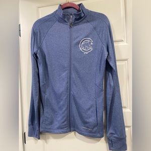 Womens Cubs zip up jacket, M